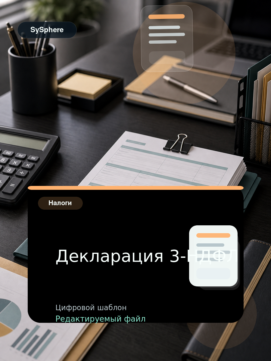 Изображение товара Декларация 3-НДФЛ