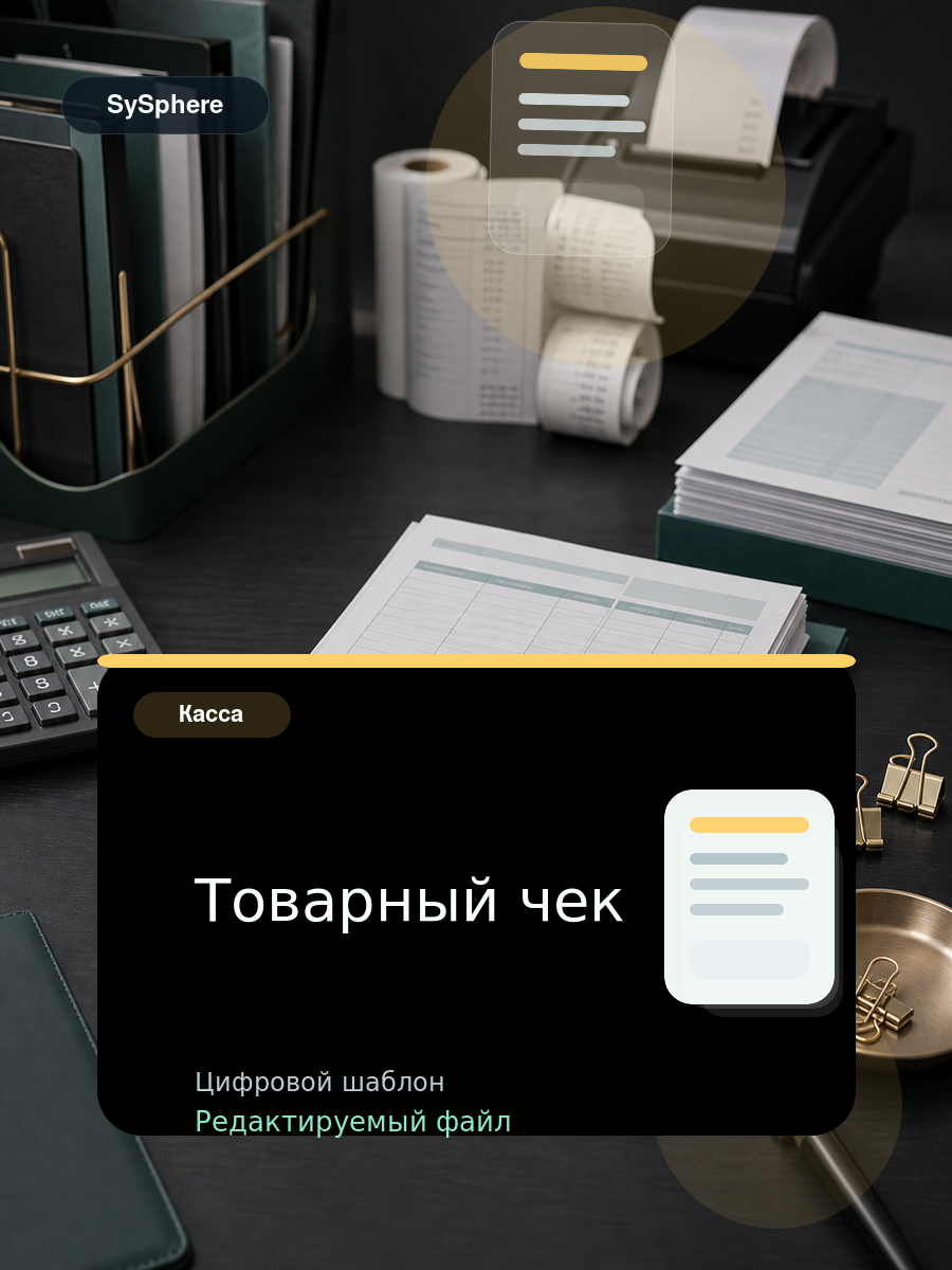 Изображение товара Товарный чек