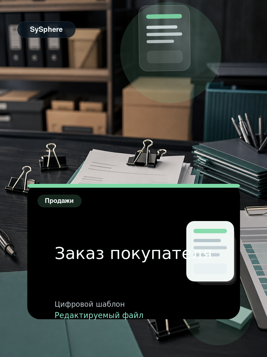 Изображение товара Заказ покупателя